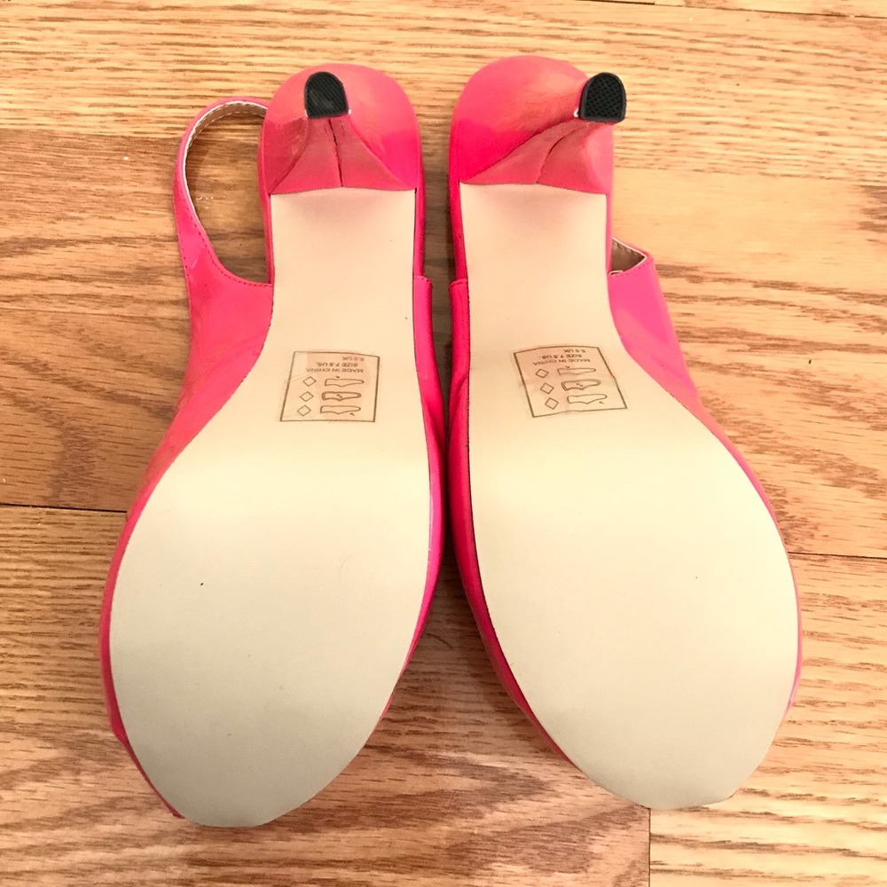 Pink Platform Heels - Picture 2 of 8